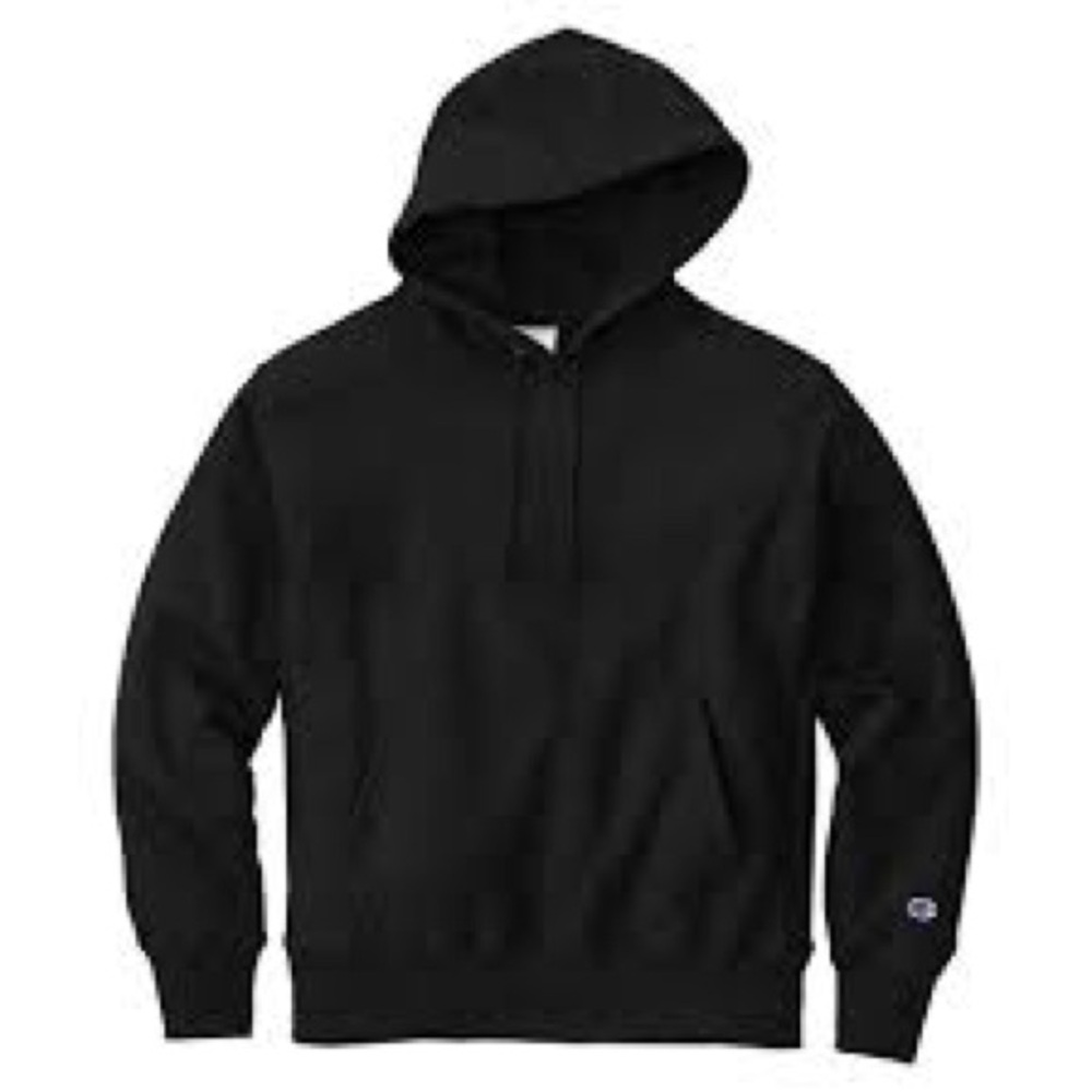 Champion Black Hoodie for Men